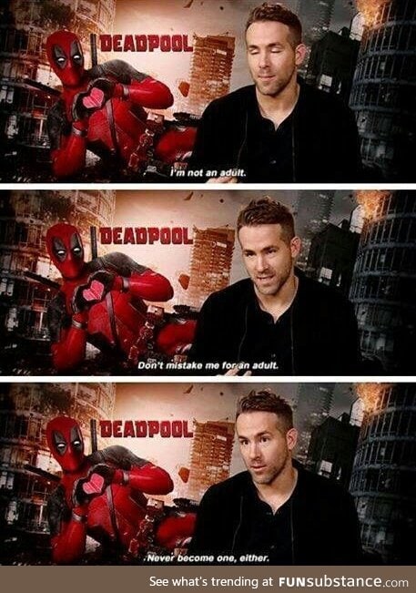 Life tips from Deadpool