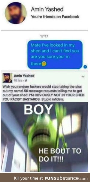 Stupid infidels