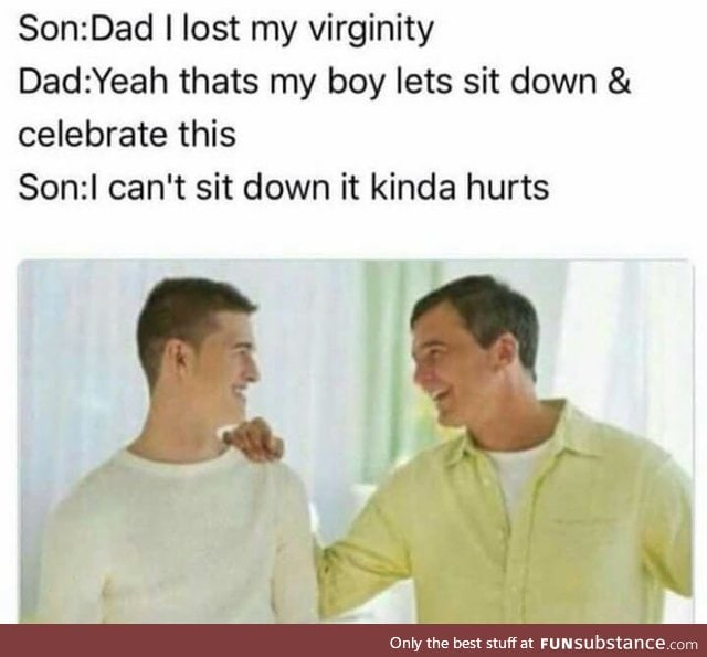 Lost his virginity