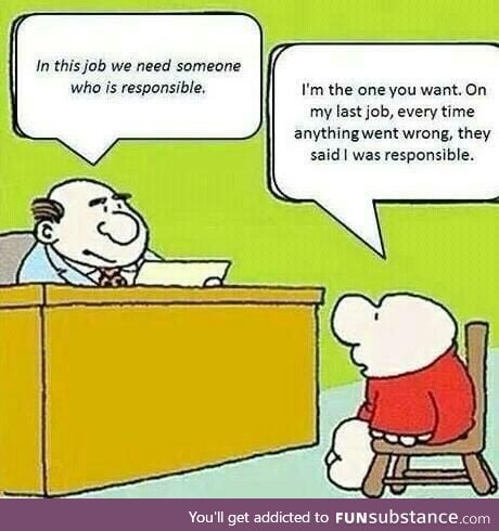 Are you responsible?