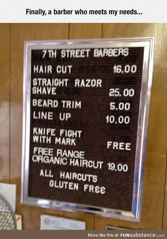 The coolest barber sign