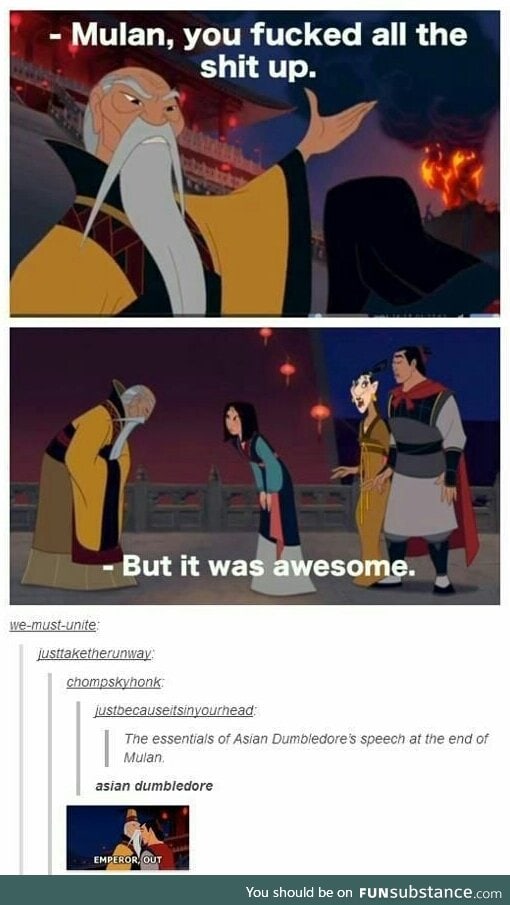 28718 points to Mulan