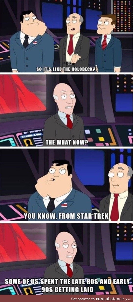 I love Patrick Stewart on American Dad