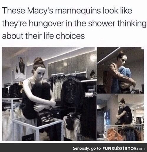 Emo mannequins