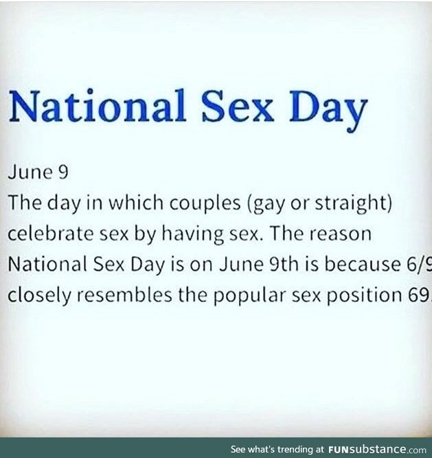 National sex day