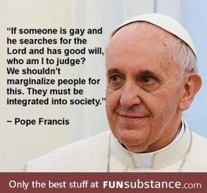 Pope Francis on homosexuality