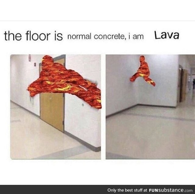 The floor is...