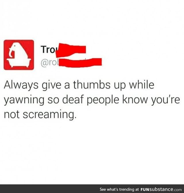 Thumbs up