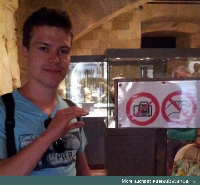 This guy is a rebel