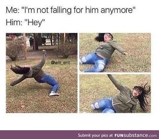 Whoops I fell