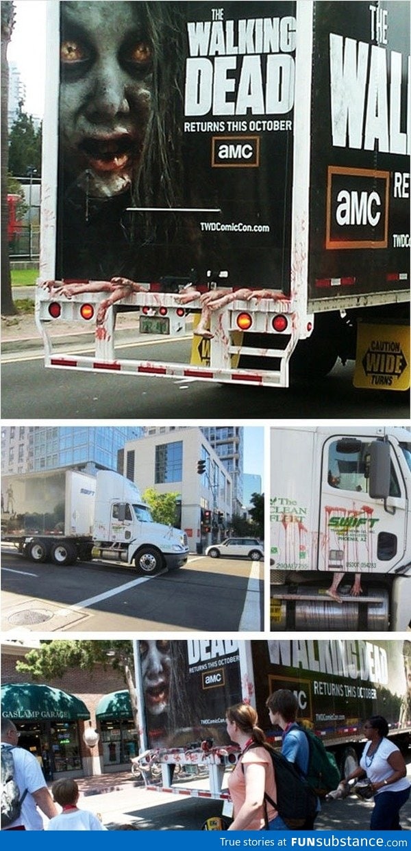 The Walking Dead truck