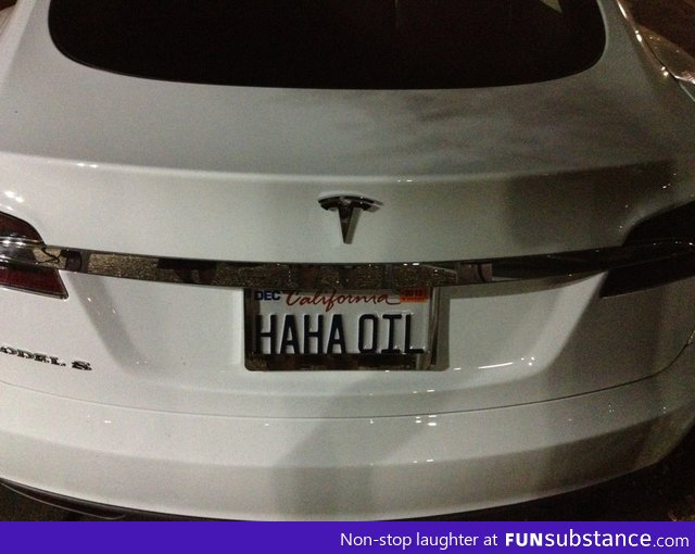 Found on an electric car