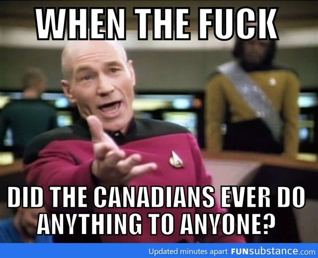 When I heard about the terrorist threat in Canada