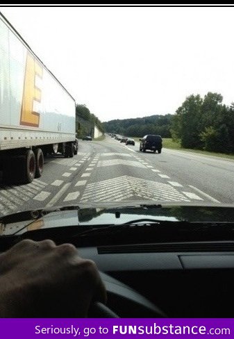 Driving and all of a sudden, BOOST!