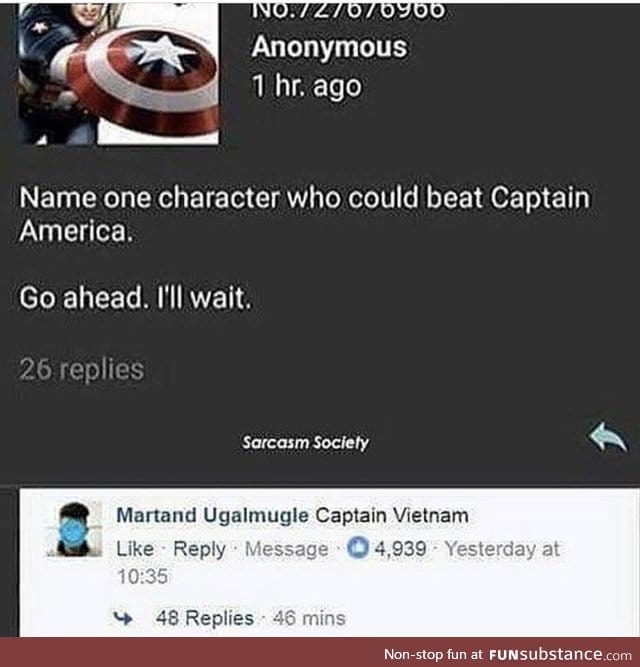 Capn murica