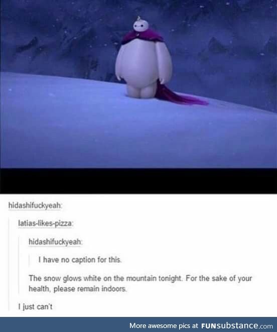Just let it go