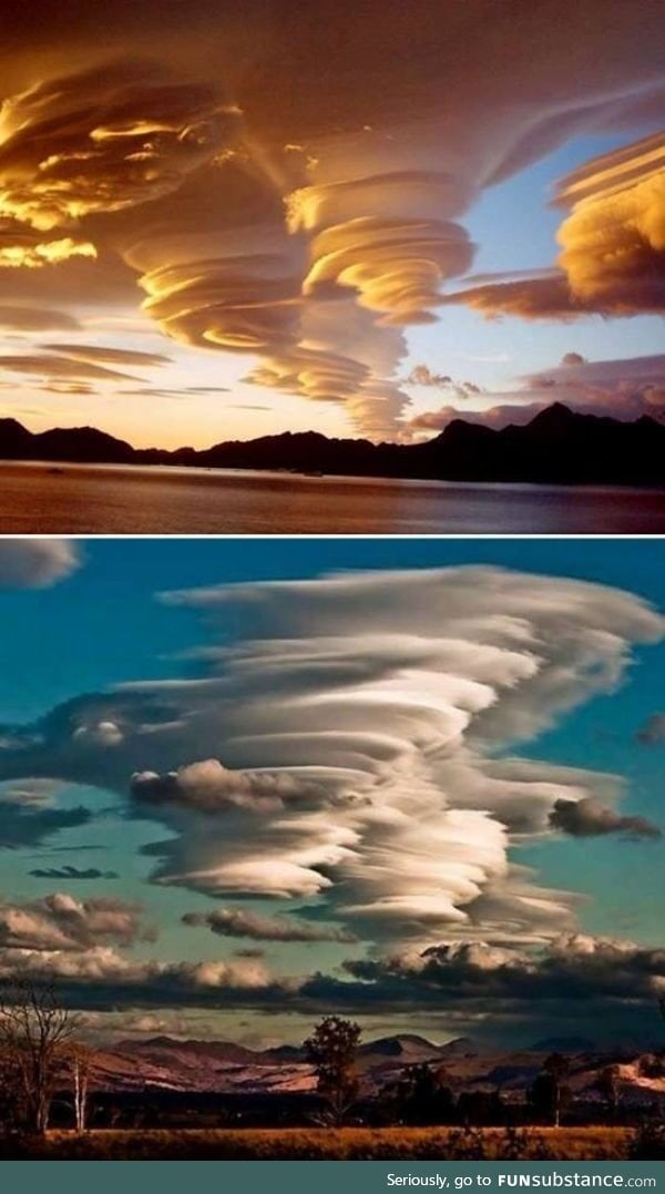 Trippy clouds