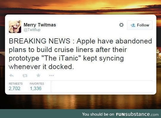 Apple's Cruise Plans