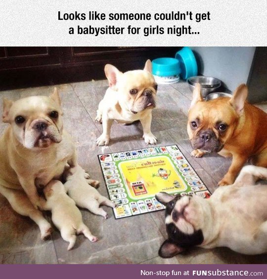 No babysitter available