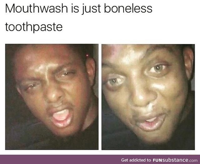 Boneless toothpaste