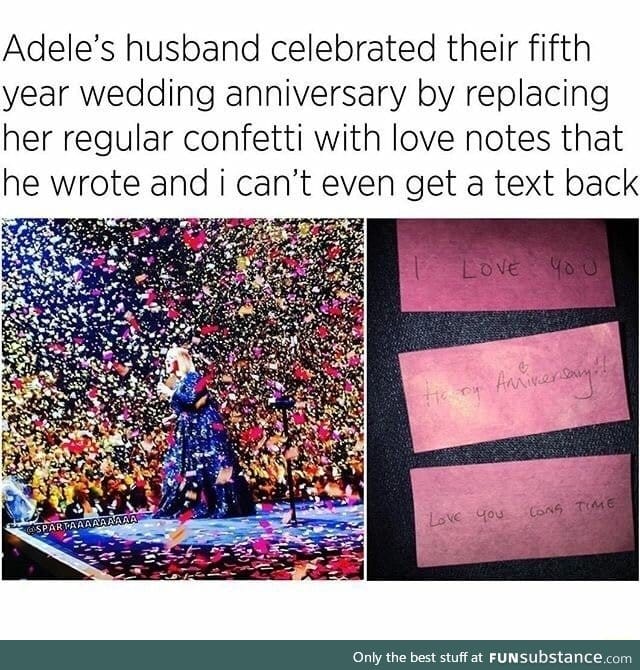 Adele's husband is the most romantic
