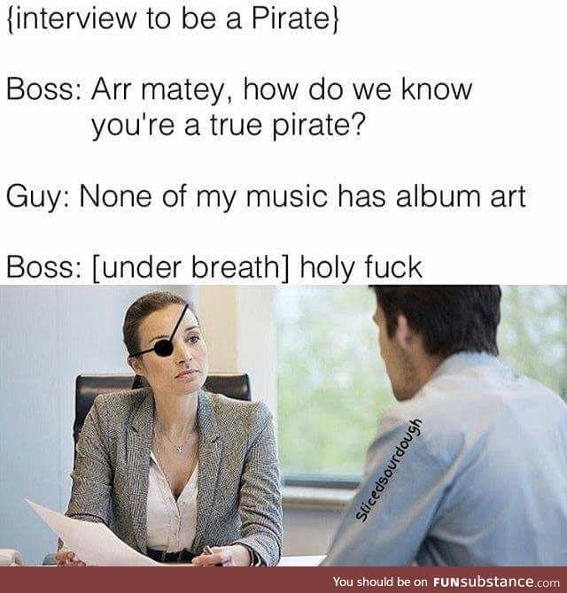 Are you a pirate