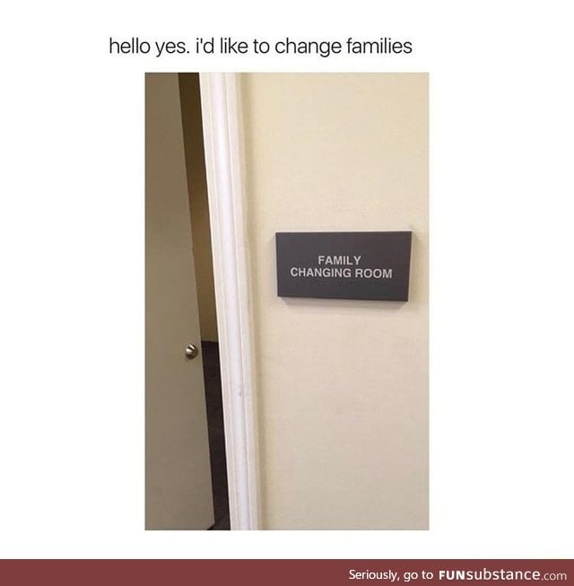 Now you can change families