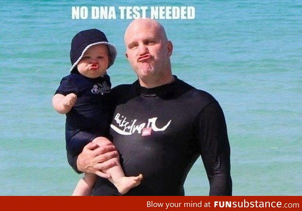 No DNA test needed