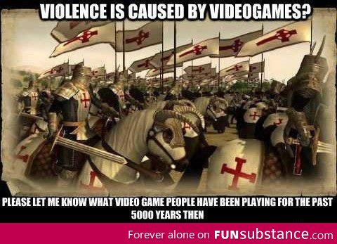 Violence caused by video games?