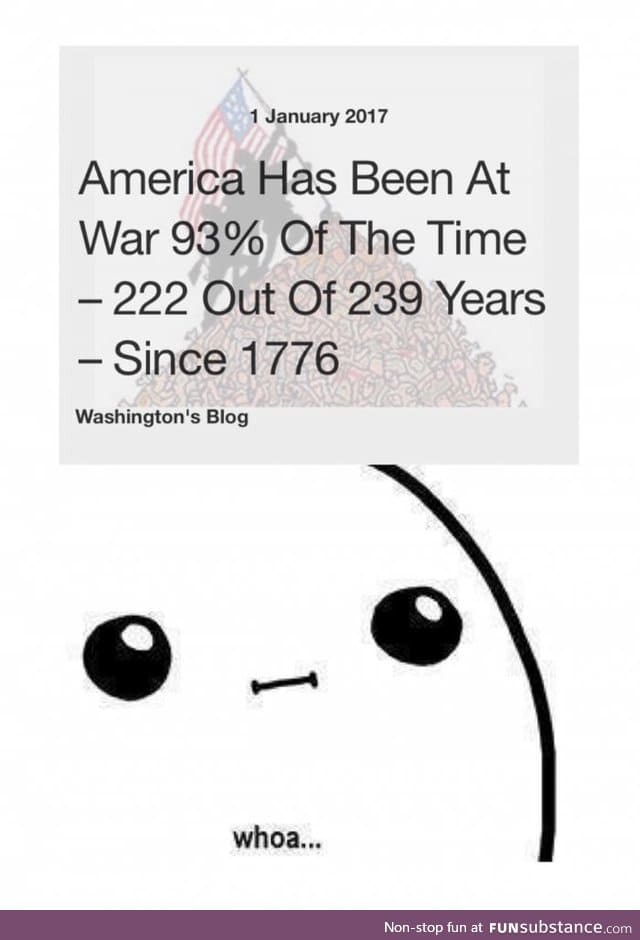 Maybe America is the bully?