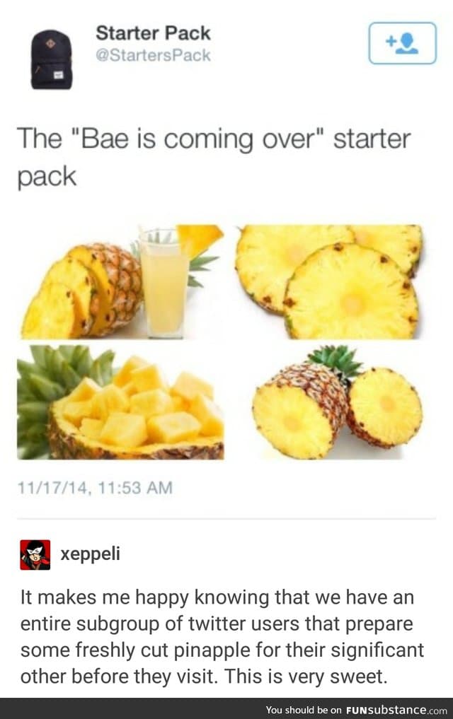 Pineapple on people