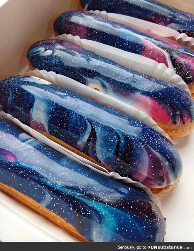 Galaxy eclairs