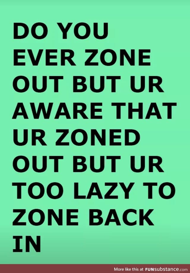 UR. That lazy