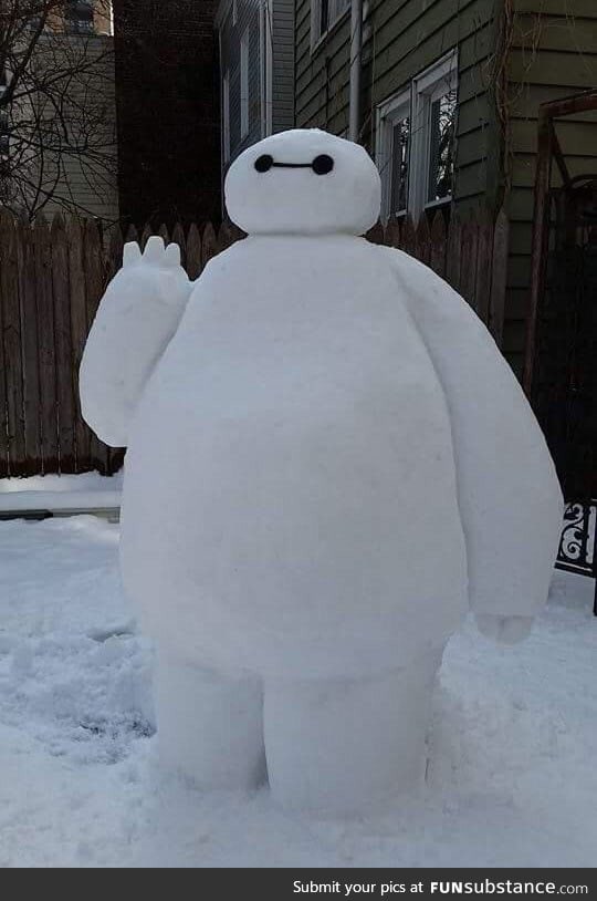 Snow baymax win
