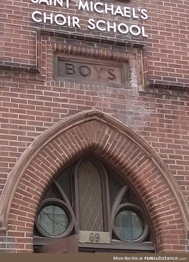 The Architect had fun with this one