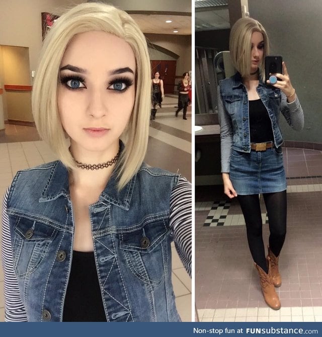 Real life Android 18