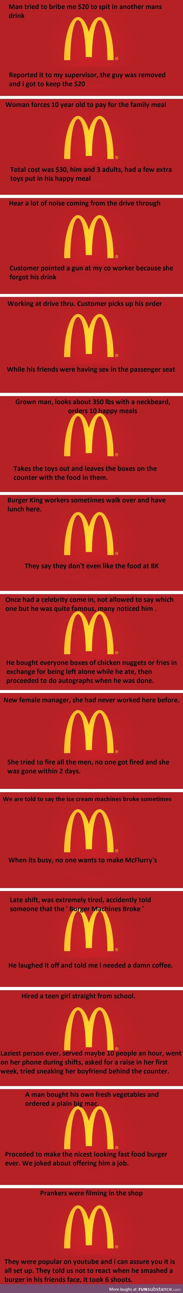 Working At McDonalds