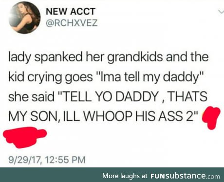Grandma: 1 kids: 0