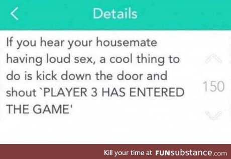"Player 3 has entered"
