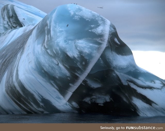 Flipped iceberg