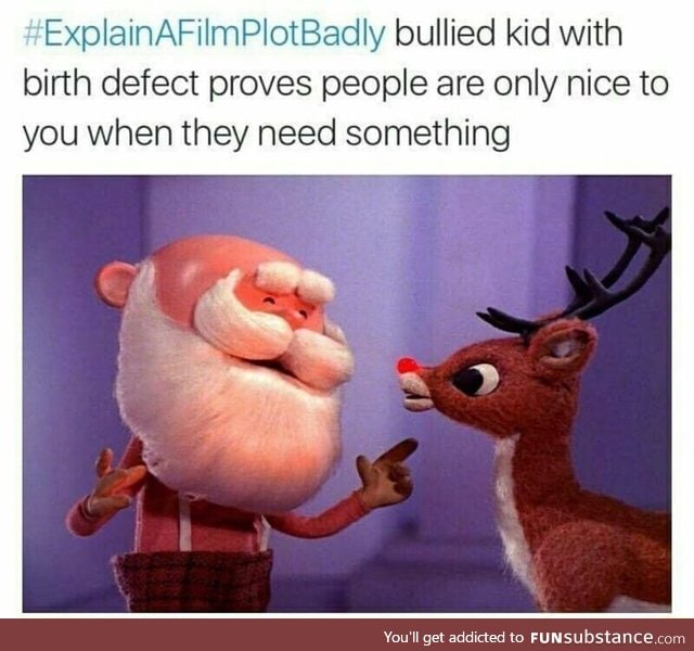 Rudolf the red nose raindeer