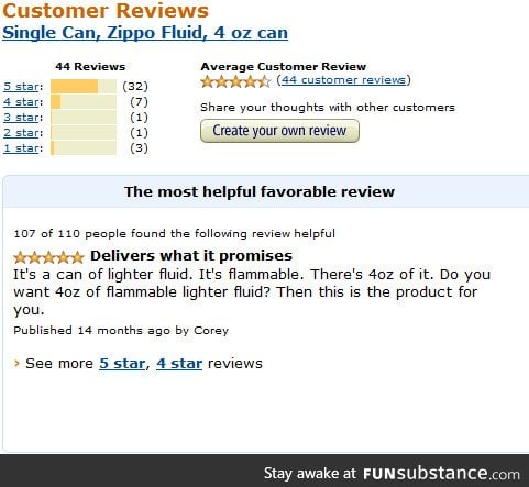 The only Amazon review a prospective buyer needs to read