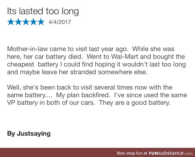 The best car battery review ever