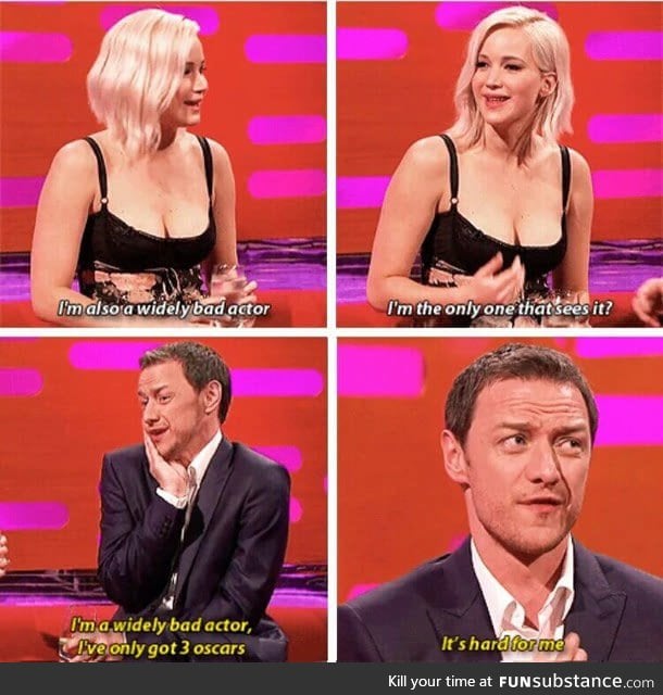 James McAvoy killed Jennifer Lawrence