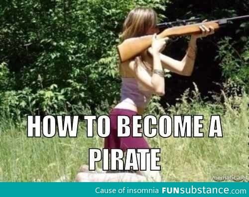 How to become a pirate