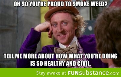 Willy Wonka on Weed.