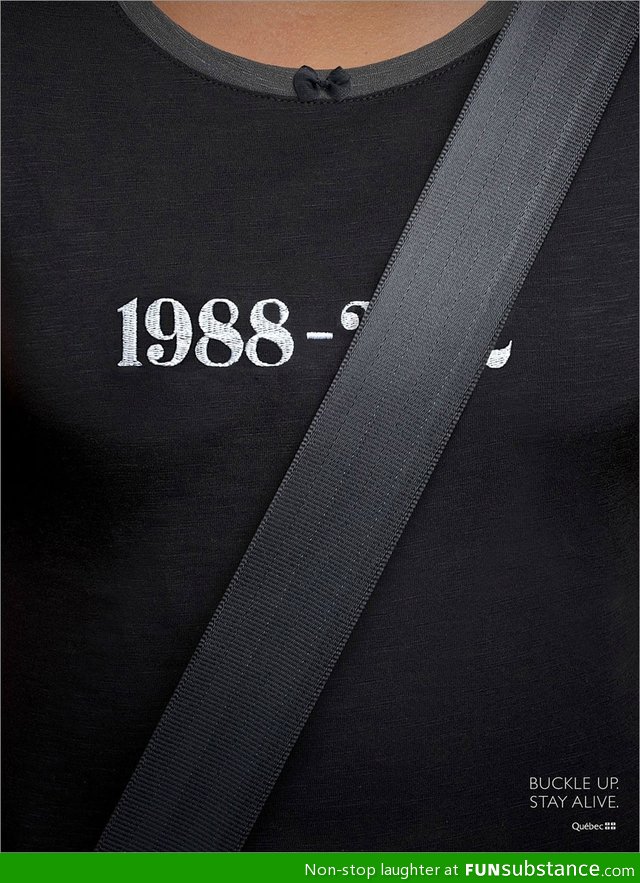 Clever driving safety ad