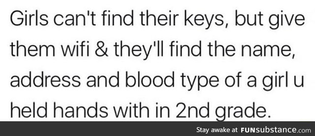 Girls make good investigators