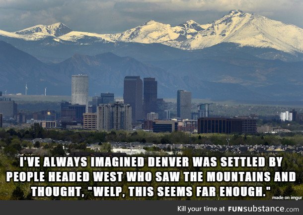 Any town near a mountain