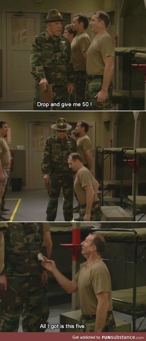Me at the end of the month